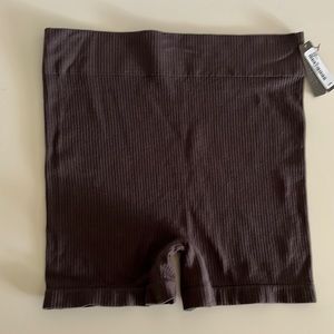 SKIMS stretch ribbed shorts